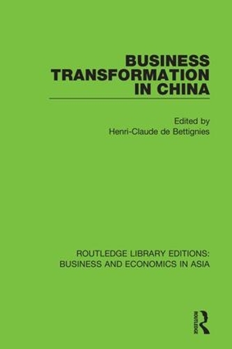 Паперова книга «Business Transformation in China» - фото №1