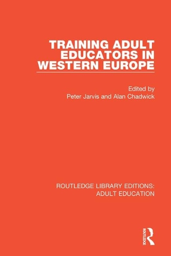 Паперова книга «Training Adult Educators in Western Europe» - фото №1
