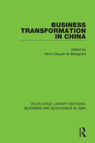 Бумажная книга «Business Transformation in China» - фото №1