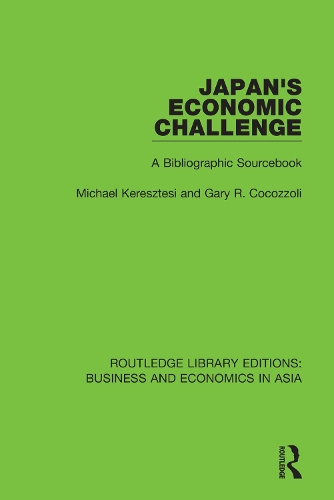 Бумажная книга «Japan's Economic Challenge: A Bibliographic Sourcebook», авторов Гэри Р. Кокоззоли, Майкл Керешти - фото №1