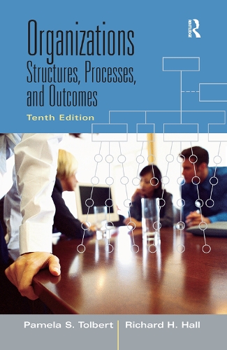 Паперова книга «Organizations: Structures, Processes and Outcomes», авторів Памела С. Толберт, Річард Х. Холл - фото №1