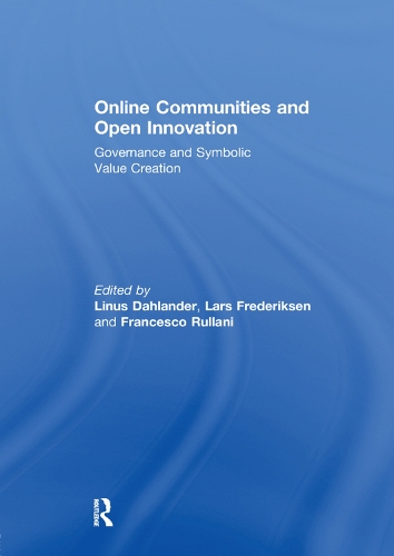 Паперова книга «Online Communities and Open Innovation: Governance and Symbolic Value Creation» - фото №1