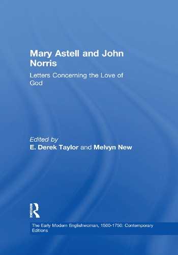Бумажная книга «Mary Astell and John Norris: Letters Concerning the Love of God», автор Мелвин Нью - фото №1