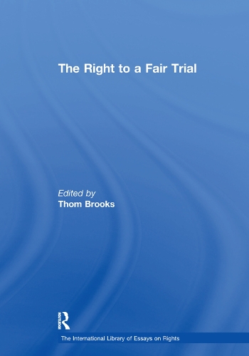 Бумажная книга «The Right to a Fair Trial» - фото №1