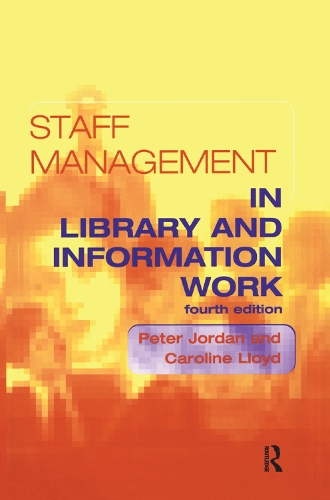 Бумажная книга «Staff Management in Library and Information Work», авторов Кэролайн Ллойд, Питер Джордан - фото №1