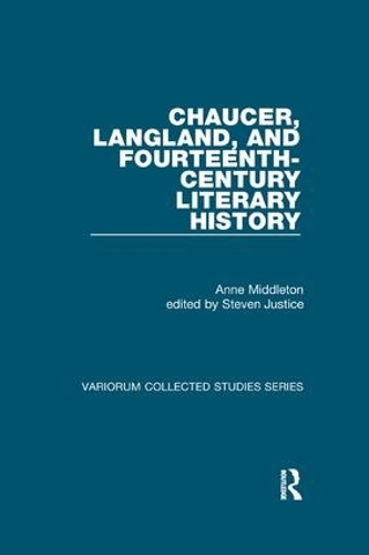 Бумажная книга «Chaucer, Langland, and Fourteenth-Century Literary History», авторов Энн Миддлтон, Стивен Джастис - фото №1