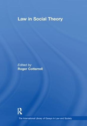 Бумажная книга «Law in Social Theory» - фото №1