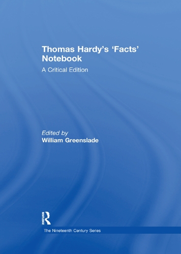 Паперова книга «Thomas Hardy’s ‘Facts’ Notebook: A Critical Edition» - фото №1