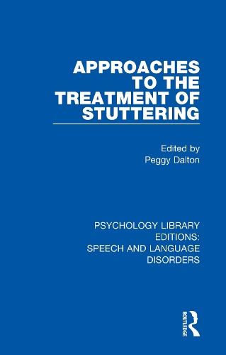 Бумажная книга «Approaches to the Treatment of Stuttering» - фото №1