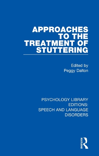 Бумажная книга «Approaches to the Treatment of Stuttering» - фото №1