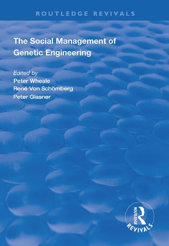 Бумажная книга «The Social Management of Genetic Engineering», авторов Питер Уил, Рене фон Шомберг - фото №1