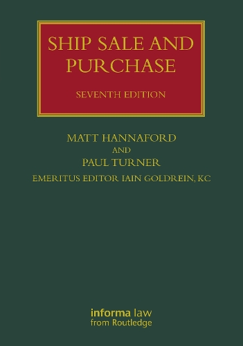 Бумажная книга «Ship Sale and Purchase», авторов Иэн Голдрейн, Мэтт Ханнафорд - фото №1