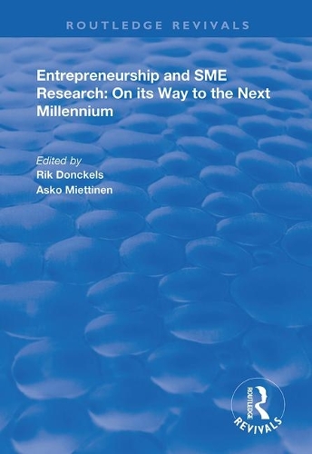 Бумажная книга «Entrepreneurship and SME Research: On its Way to the Next Millennium», авторов Аско Миеттинен, Рик Донкельс - фото №1