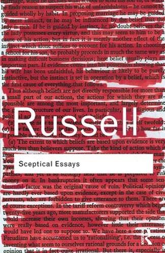 Паперова книга «Sceptical Essays» - фото №1