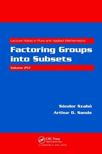 [object Object] «Factoring Groups into Subsets», автор Сандор Сабо - фото №1