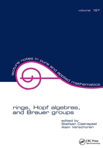 Бумажная книга «Rings, Hopf Algebras, and Brauer Groups» - фото №1
