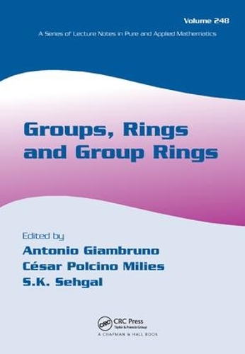 Бумажная книга «Groups, Rings and Group Rings» - фото №1