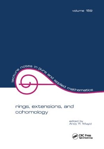 Бумажная книга «Rings, Extensions, and Cohomology: proceedings of the conference on the occasion of the retirement of Daniel Zelinsky» - фото №1