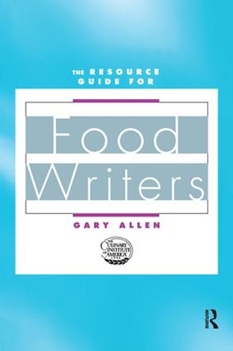 Бумажная книга «Resource Guide for Food Writers», автор Гэри Аллен - фото №1