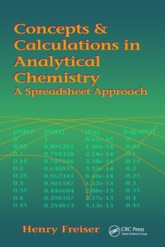 Паперова книга «Concepts & Calculations in Analytical Chemistry, Featuring the Use of Excel», автор Генрі Фрейзер - фото №1