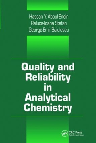 Бумажная книга «Quality and Reliability in Analytical Chemistry», автор Джордж Э. Баюлеску - фото №1