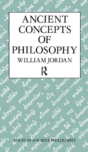 Паперова книга «Ancient Concepts of Philosophy», автор Вільям Джордан - фото №1