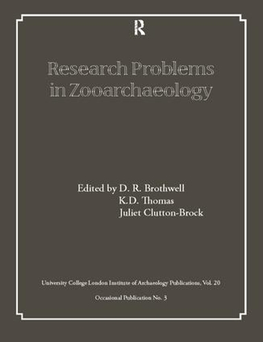 Паперова книга «Research Problems in Zooarchaeology» - фото №1