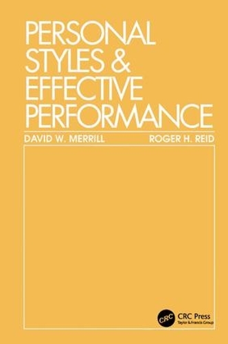 Паперова книга «Personal Styles & Effective Performance», авторів Девід В. Меррілл, Роджер Х. Рід - фото №1