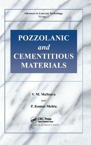 Бумажная книга «Pozzolanic and Cementitious Materials», авторов П.К. Мехта, В.М. Мальхотра - фото №1