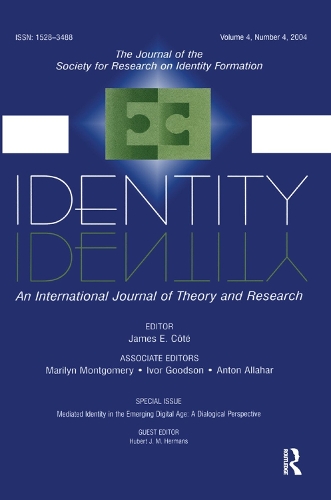 Паперова книга «Mediated Identity in the Emerging Digital Age: A Dialogical Perspective:a Special Issue of identity» - фото №1