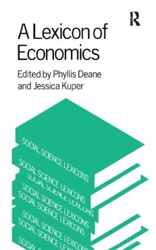 Бумажная книга «A Lexicon of Economics» - фото №1