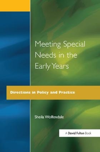 Бумажная книга «Meeting Special Needs in the Early Years: Directions in Policy and Practice», автор Шейла Вулфендейл - фото №1