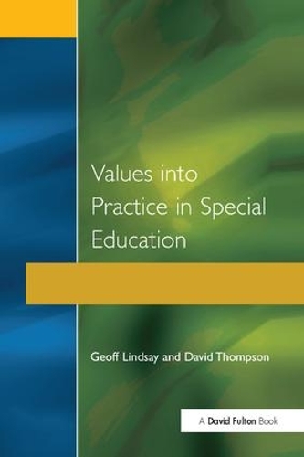 Бумажная книга «Values into Practice in Special Education», автор Джефф Линдси - фото №1