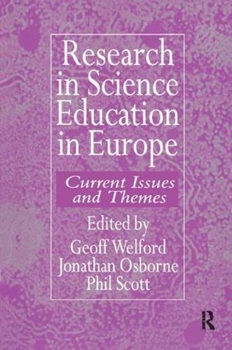 Бумажная книга «Research in science education in Europe», автор Джефф Уэлфорд - фото №1