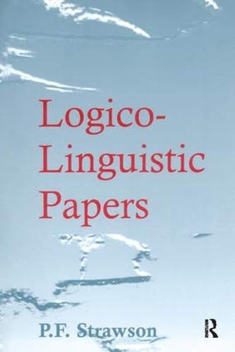 Паперова книга «Logico-Linguistic Papers», автор П.Ф. Строусон - фото №1