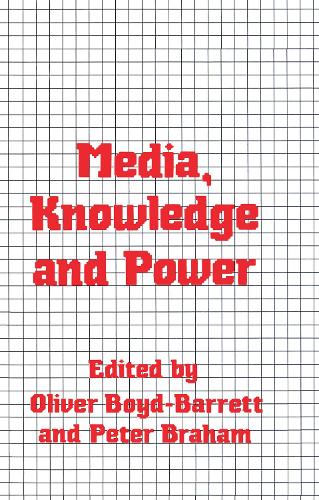 Паперова книга «Media, Knowledge and Power» - фото №1