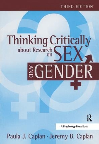 Паперова книга «Thinking Critically about Research on Sex and Gender», авторів Джеремі Каплан, Пола Джей Каплан - фото №1