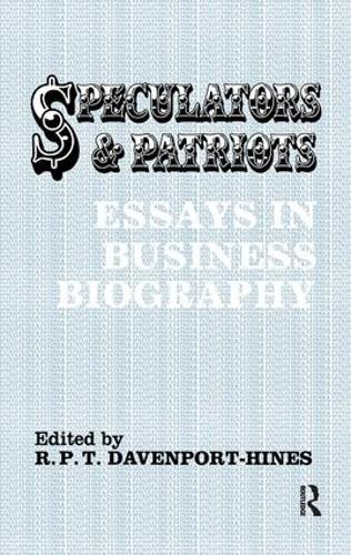 Бумажная книга «Speculators and Patriots: Essays in Business Biography», автор Ричард Дэвенпорт-Хайнс - фото №1