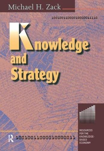 Бумажная книга «Knowledge and Strategy» - фото №1