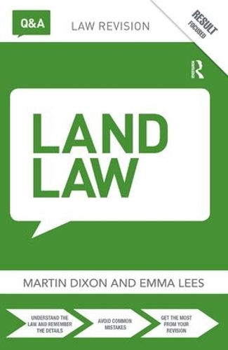 Паперова книга «Q&A Land Law» - фото №1