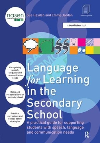 [object Object] «Language for Learning in the Secondary School: A Practical Guide for Supporting Students with Speech, Language and Communication Needs», автор Сью Хейден - фото №1