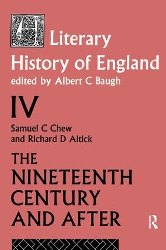 Бумажная книга «A Literary History of England Vol. 4» - фото №1