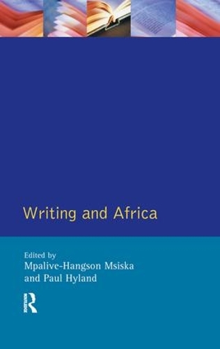 Паперова книга «Writing and Africa», автор Мпаліве-Хенгсон Мсіска - фото №1