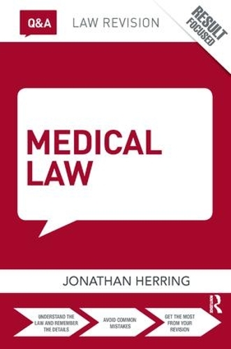 Бумажная книга «Q&A Medical Law», автор Джонатан Херринг - фото №1