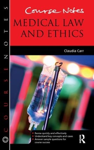 Бумажная книга «Course Notes: Medical Law and Ethics», автор Клаудия Карр - фото №1