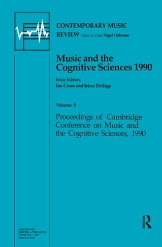 Паперова книга «Music and the Cognitive Sciences 1990», авторів Ієн Кросс, Ірен Дельєж - фото №1