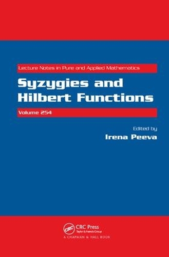 Бумажная книга «Syzygies and Hilbert Functions» - фото №1