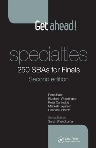 Паперова книга «Get ahead! Specialties: 250 SBAs for Finals», авторів Елізабет Веддінгтон, Фіона Бах, Ханна Робертс, Махеш Джаярам, Пітер Картледж - фото №1