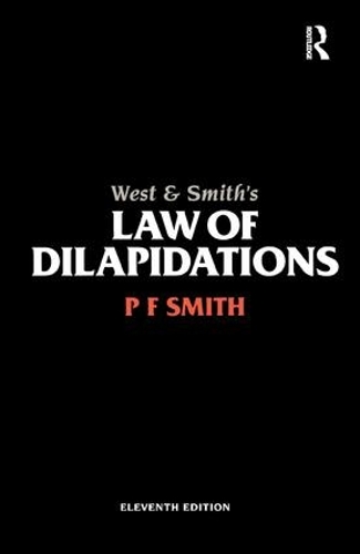 Паперова книга «West & Smith's Law of Dilapidations», авторів П. Ф. Сміт, Вільям Ентоні Вест - фото №1
