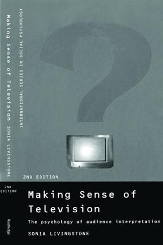 Паперова книга «Making Sense of Television: The Psychology of Audience Interpretation», автор Соня Лівінгстон - фото №1